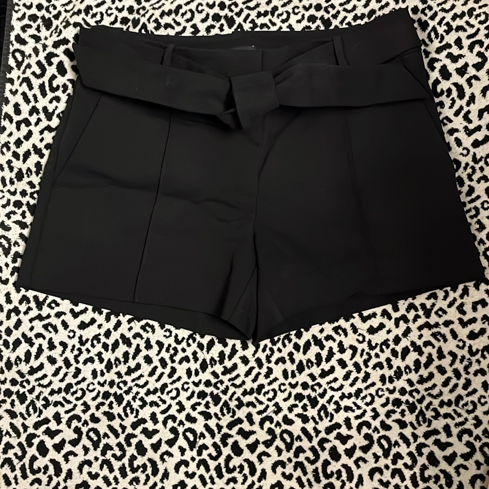 LOFT tie waist shorts